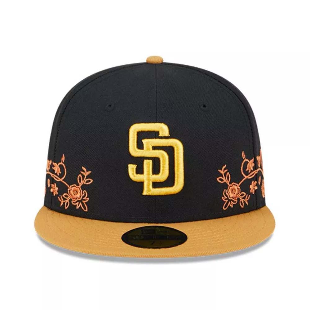Jockey Gorra New Era 9FORTY Floral Vine San Diego Padres Negro