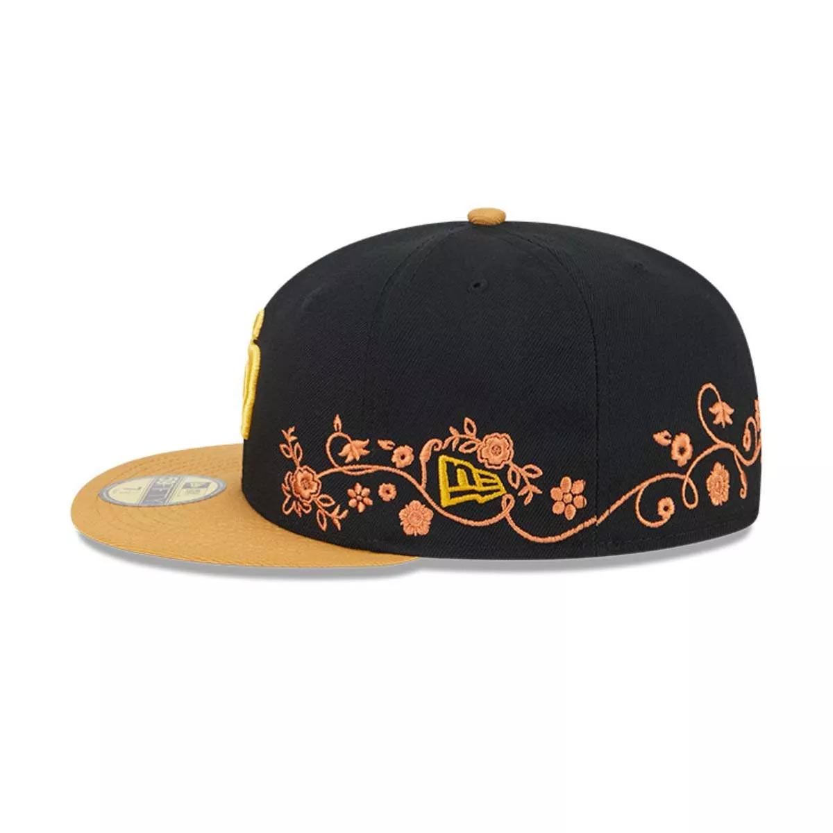 Jockey Gorra New Era 9FORTY Floral Vine San Diego Padres Negro