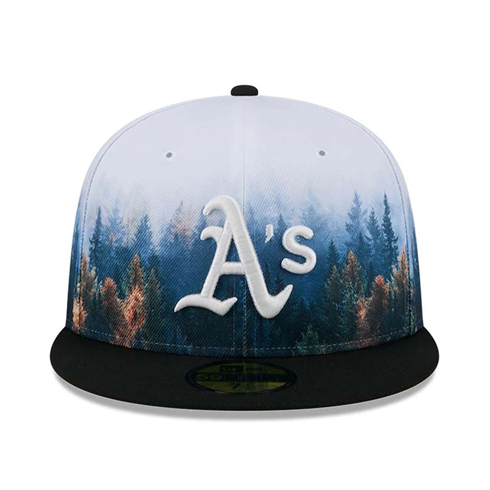 Jockey Gorra New Era Photoreal 59FIFTY Oakland Athletics Black