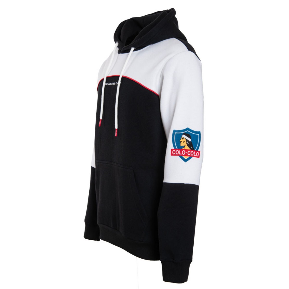 Poleron Colo Colo Urbano Hoodie "Colo Colo es Chile" Negro