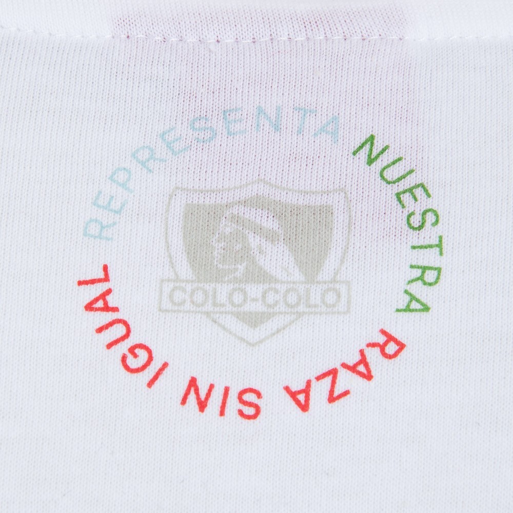 Polera Colo Colo Urbano "Raza Sin Igual" Blanca
