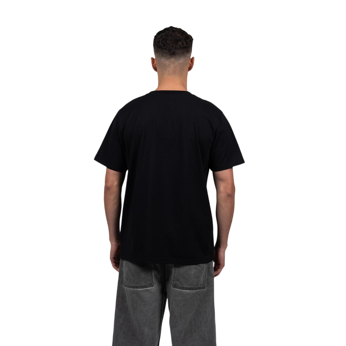 Polera Kappa Hombre Negra