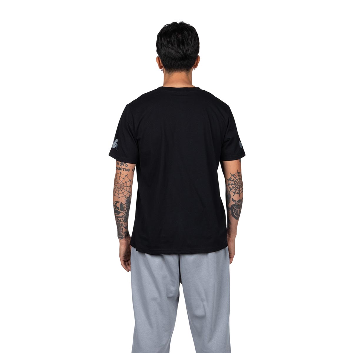 Polera Hombre Kappa Negro Pure Logo Omini