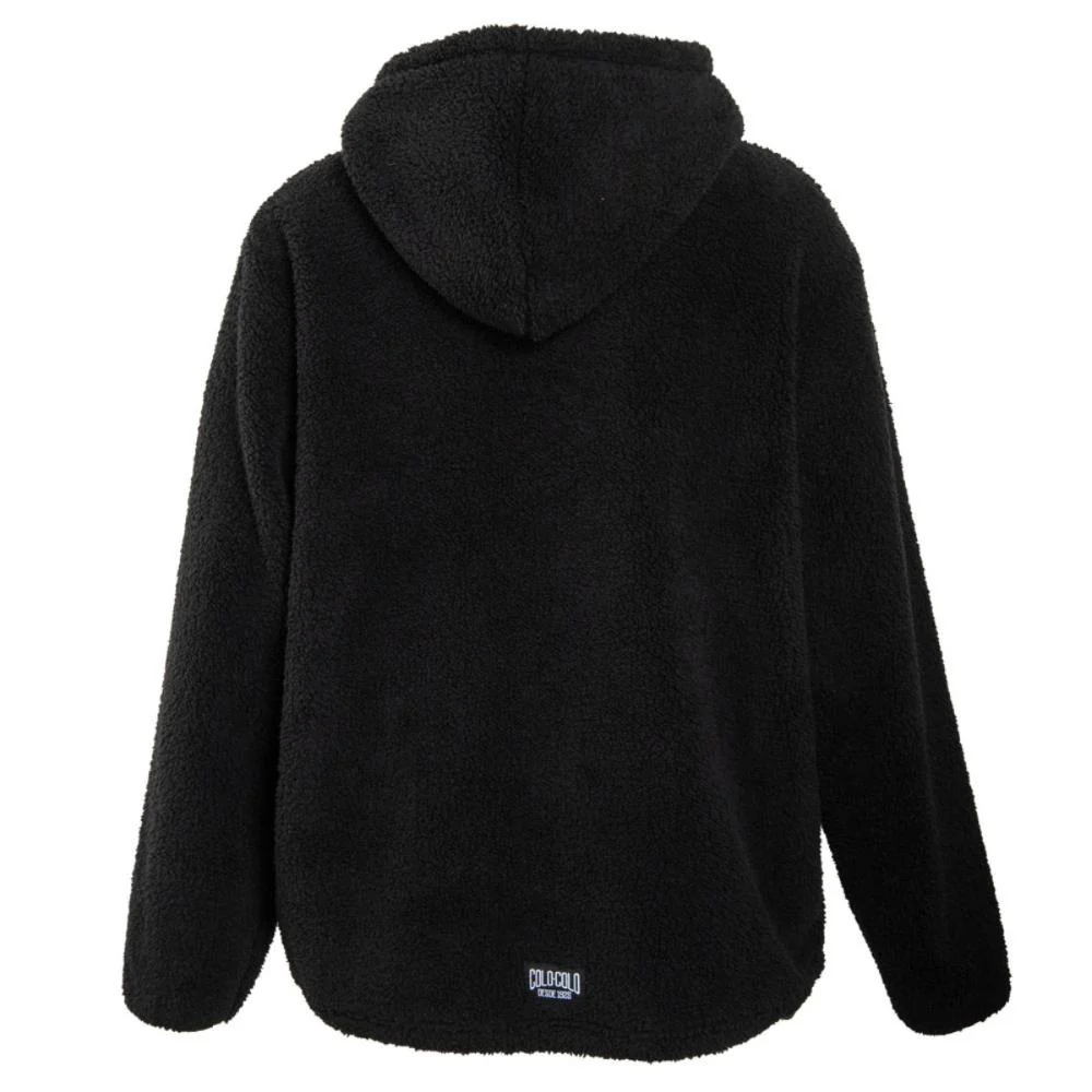 Polerón Sherpa Colo Colo Urbano "Escudo blanco" Negra