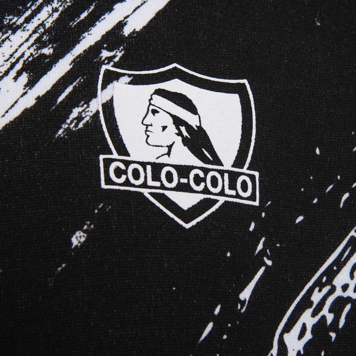 Poleron Hombre Colo Colo Rojo Negro