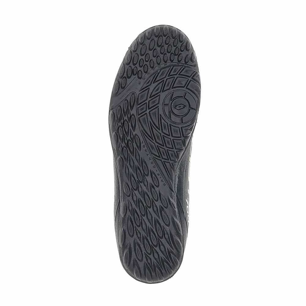Zapato Baby Futbol Niño Lotto - Solista TF JR Gris Amarillo