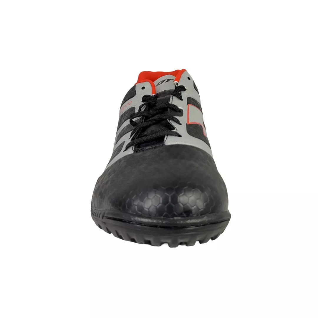 ZAPATO BABY FUTBOL HOMBRE LOTTO - MAESTRO 700 V TF NEGRO ROJO