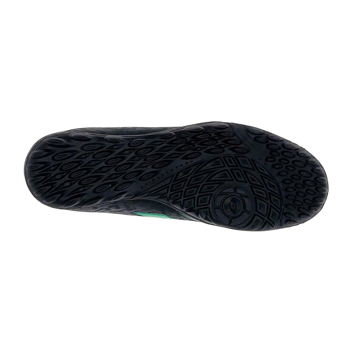 ZAPATO BABY FUTBOL HOMBRE LOTTO - MAESTRO 700 V TF NEGRO VERDE