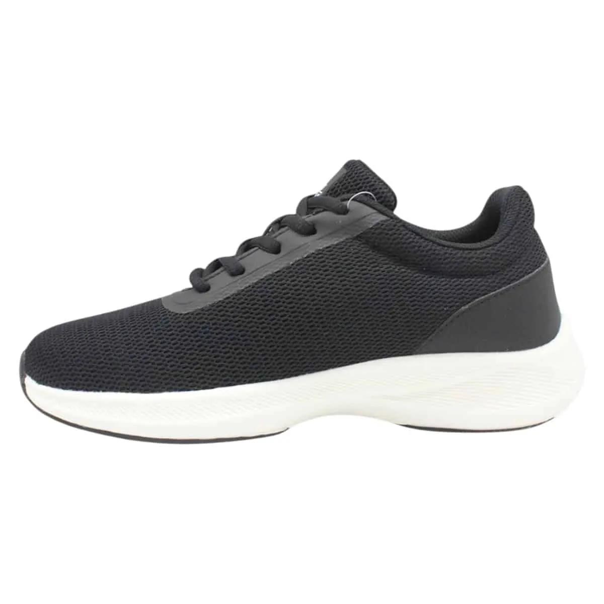 Zapatilla Running Juvenil Lotto - Challenge Negro Blanco