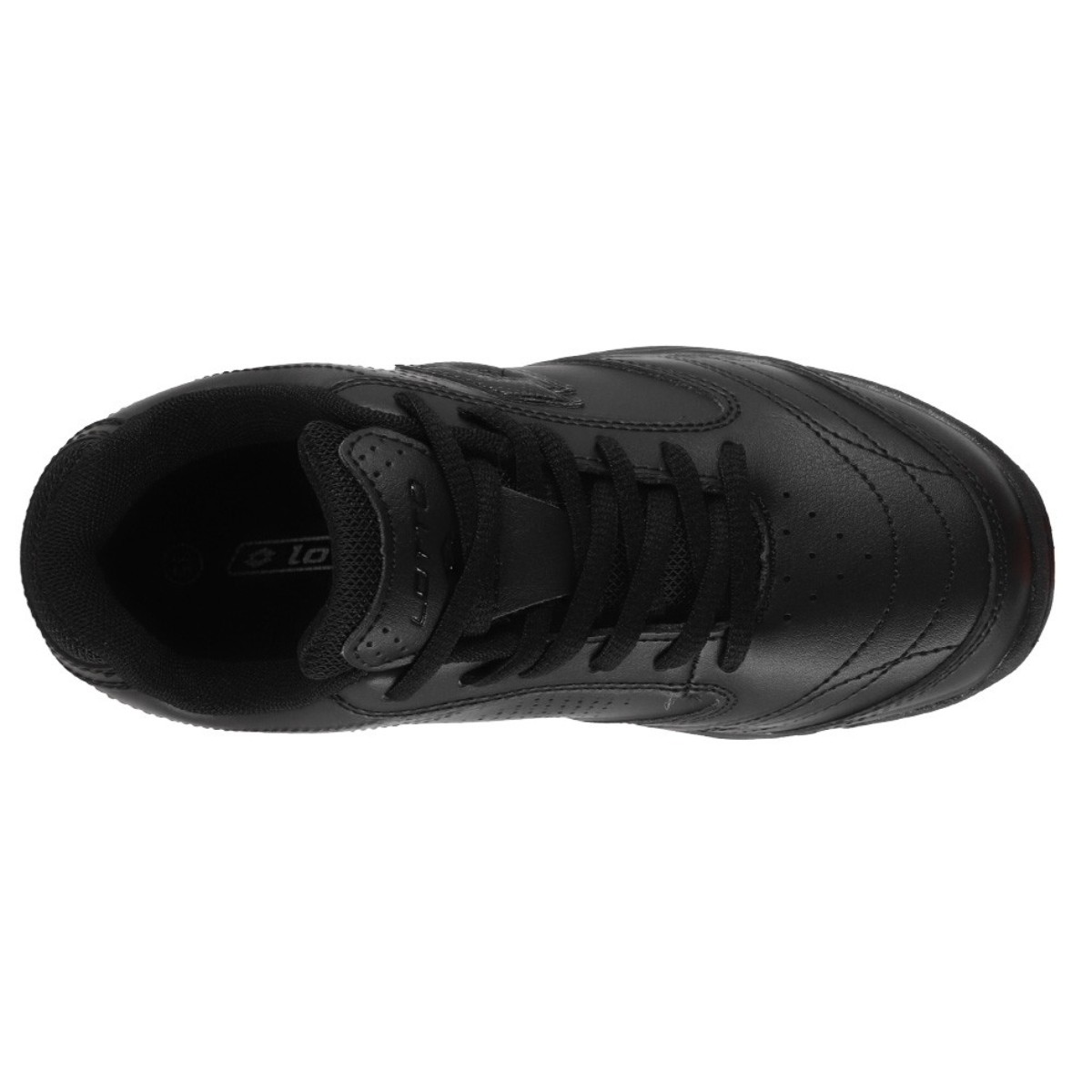 Zapatilla Urbana Juvenil Lotto Court Negra