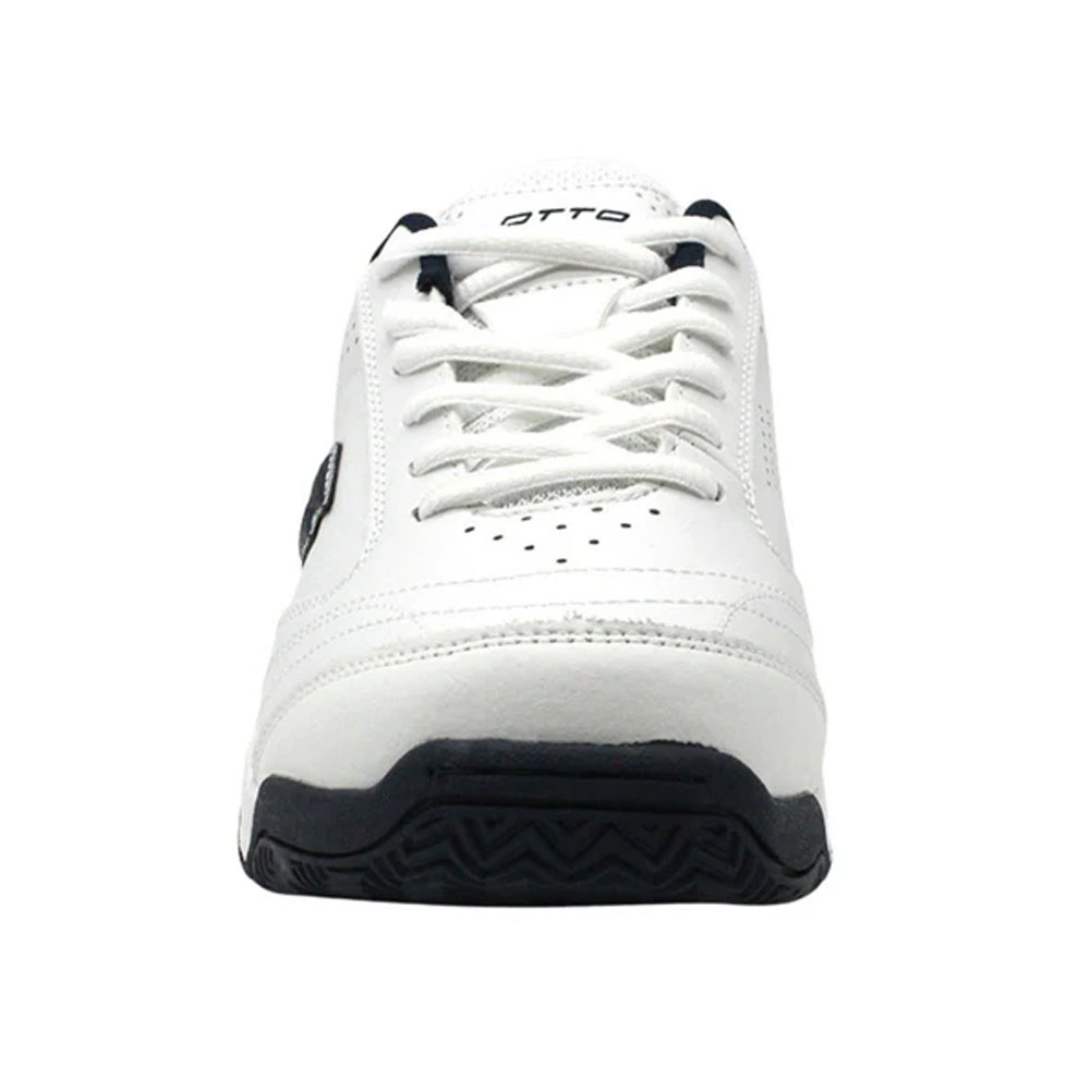 Zapatilla Urbana Juvenil Lotto Court Blanca Azul