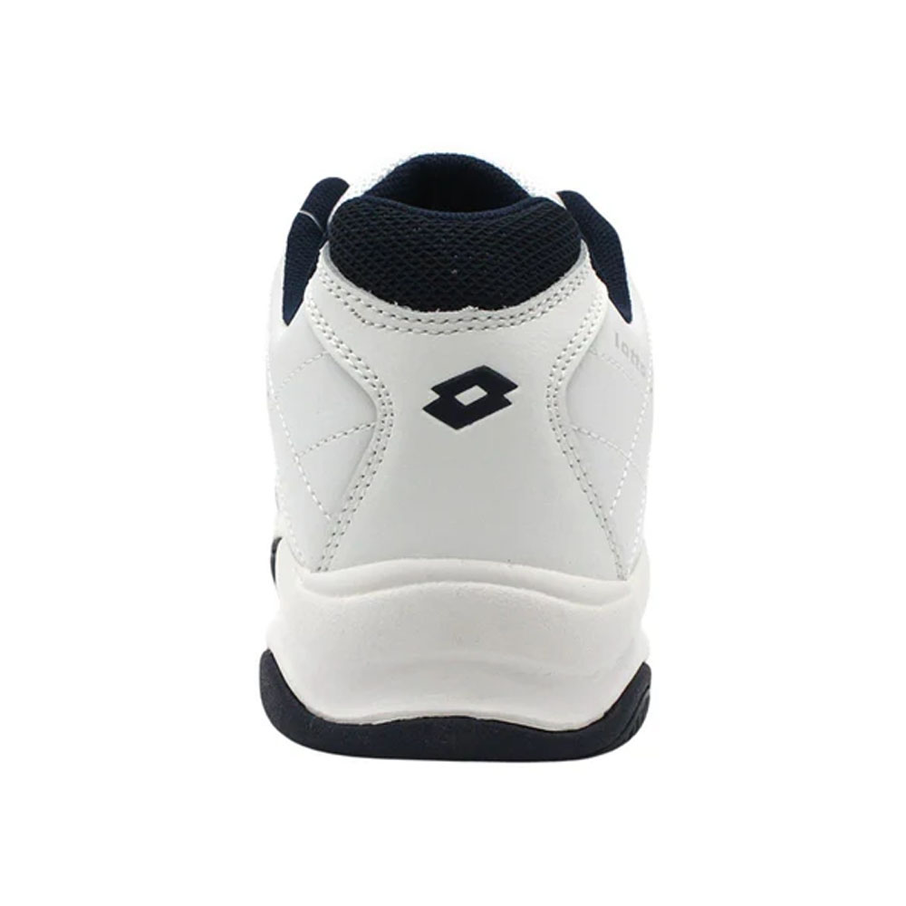 Zapatilla Urbana Juvenil Lotto Court Blanca Azul