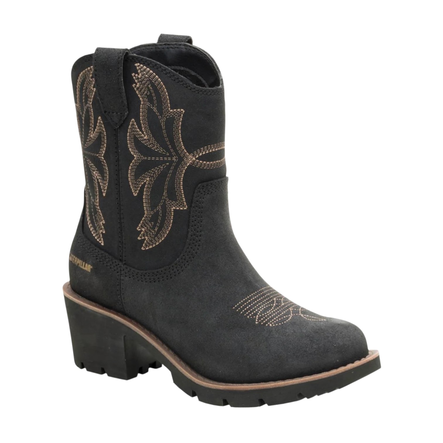 Bota Casual Texana Mujer Rewrite Frontier Negra Cat