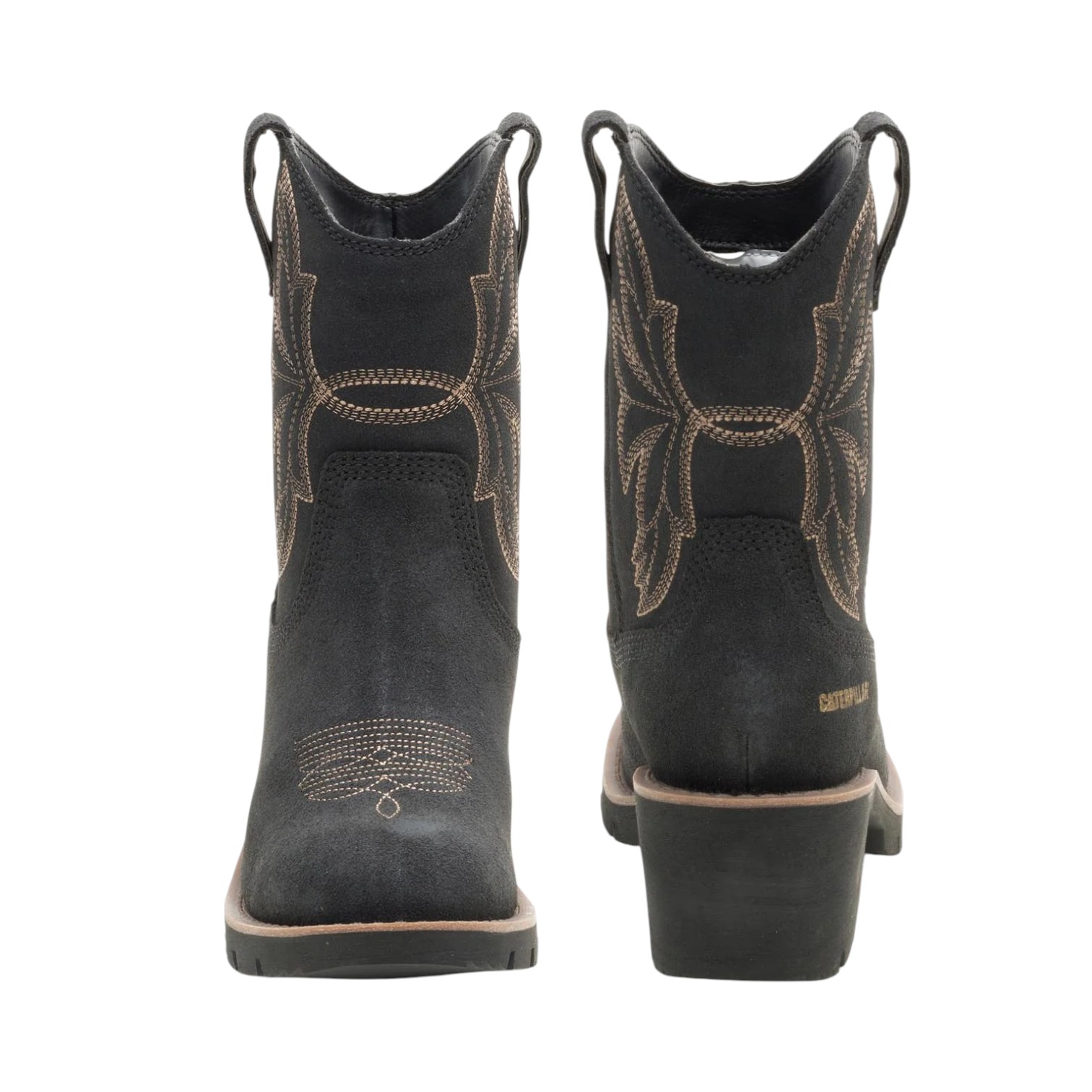 Bota Casual Texana Mujer Rewrite Frontier Negra Cat