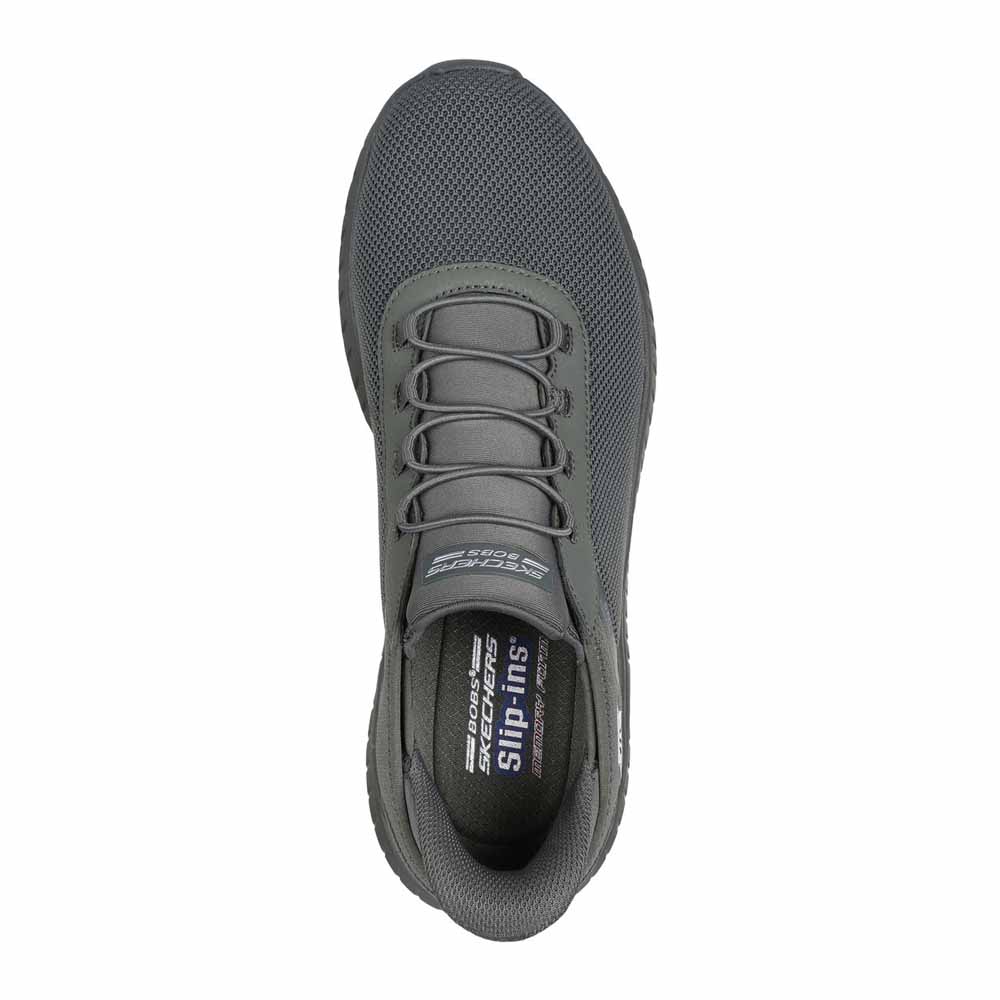 Zapatillas Hombre Skechers Slip-Ins Bobs Squad Chaos - Tough Walk Verde Oliva
