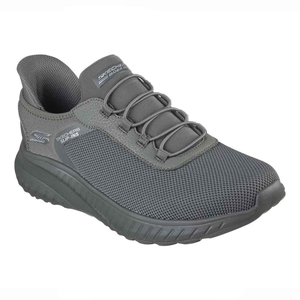 Zapatillas Hombre Skechers Slip-Ins Bobs Squad Chaos - Tough Walk Verde Oliva
