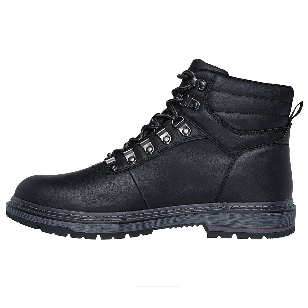 Bototo Waterproof Hombre Skechers Corado - Jaxx Negro 205232-BLK
