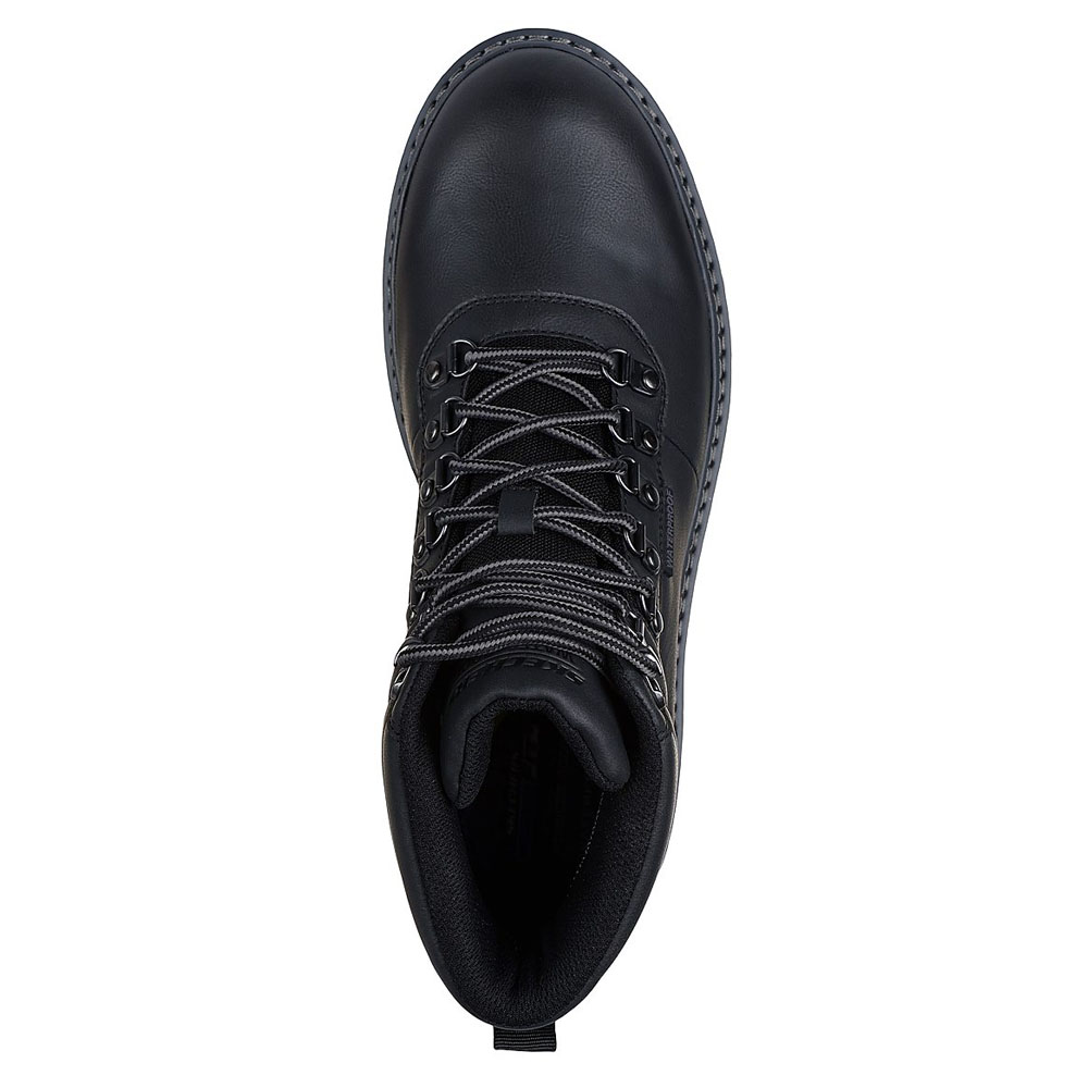 Bototo Waterproof Hombre Skechers Corado - Jaxx Negro 205232-BLK