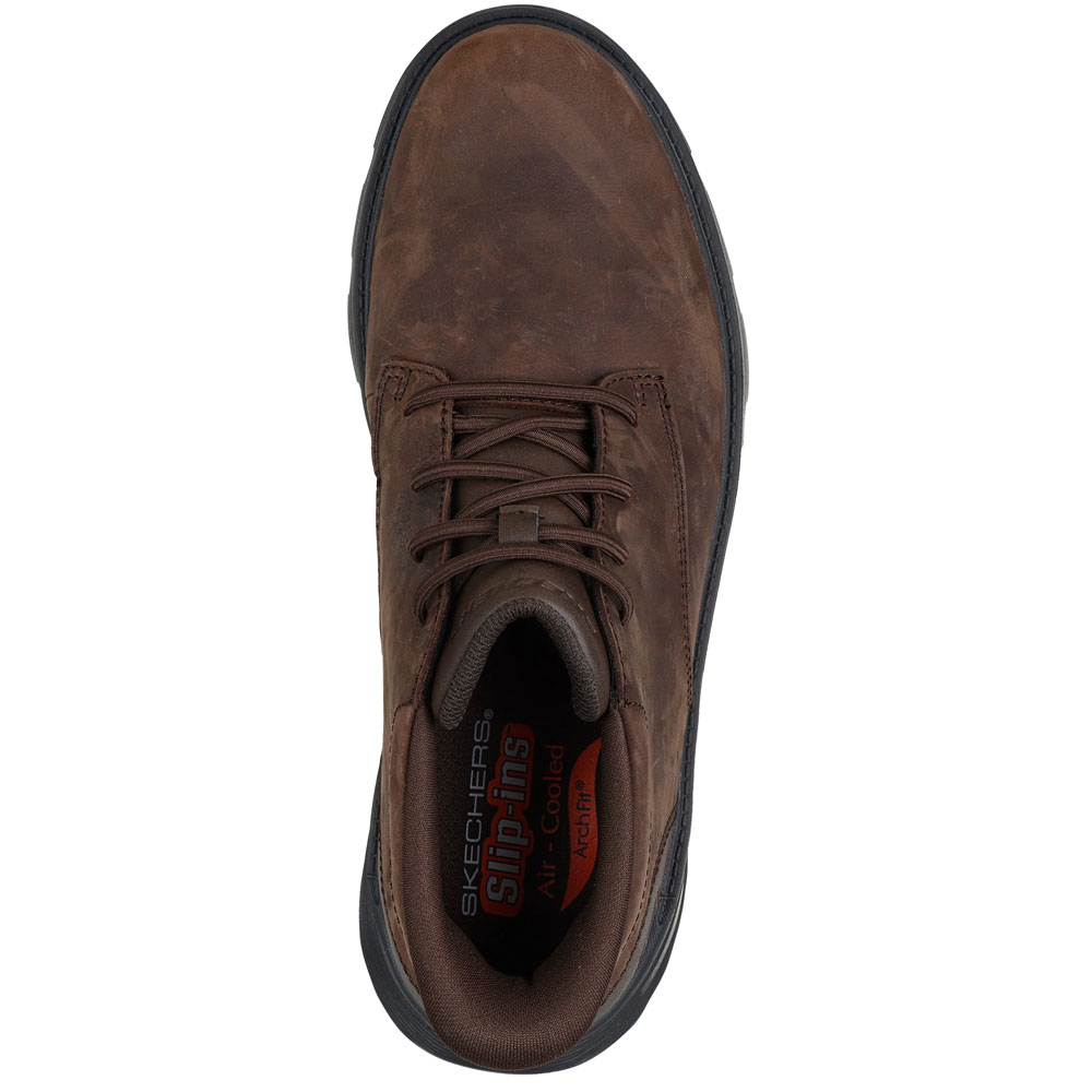 Zapatillas Hombre Skechers Slip-Ins Arch Fit Garza - Ridley Chocolate 205514-COC