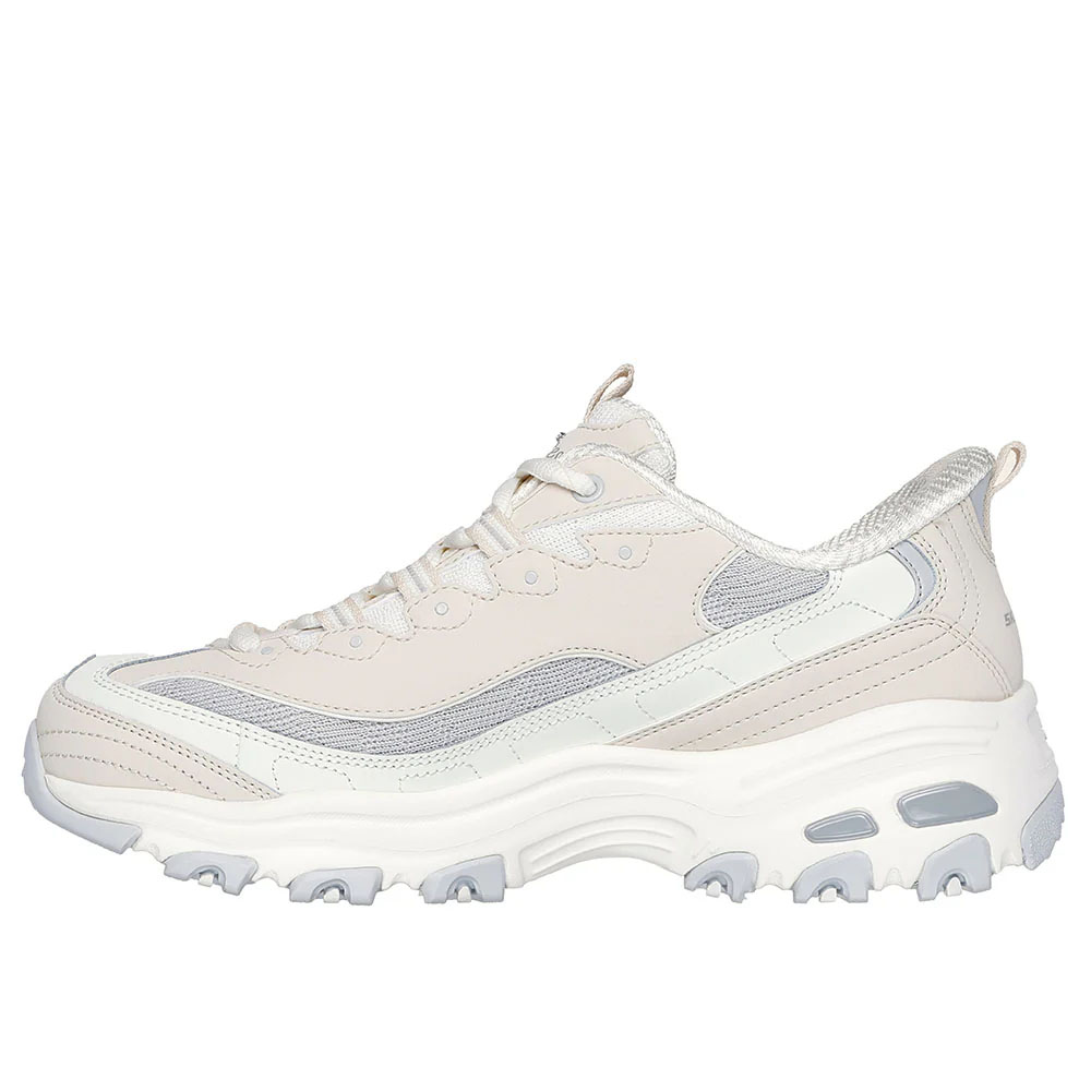 Zapatillas Mujer Skechers Slip-Ins D'Lites-Smooth Nostalgia Beige 150537-NTGY