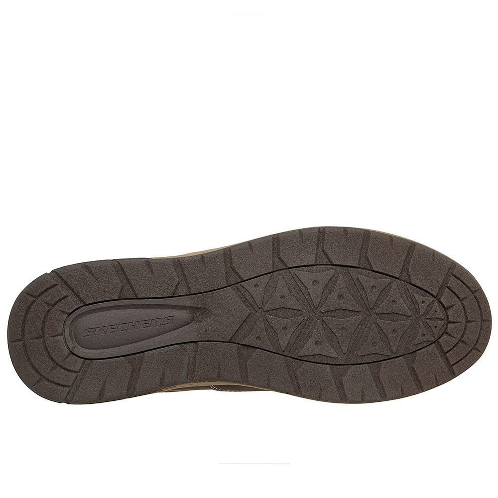 Zapatillas Waterproof Hombre Skechers Garlan Chocolate 205649-CHOC
