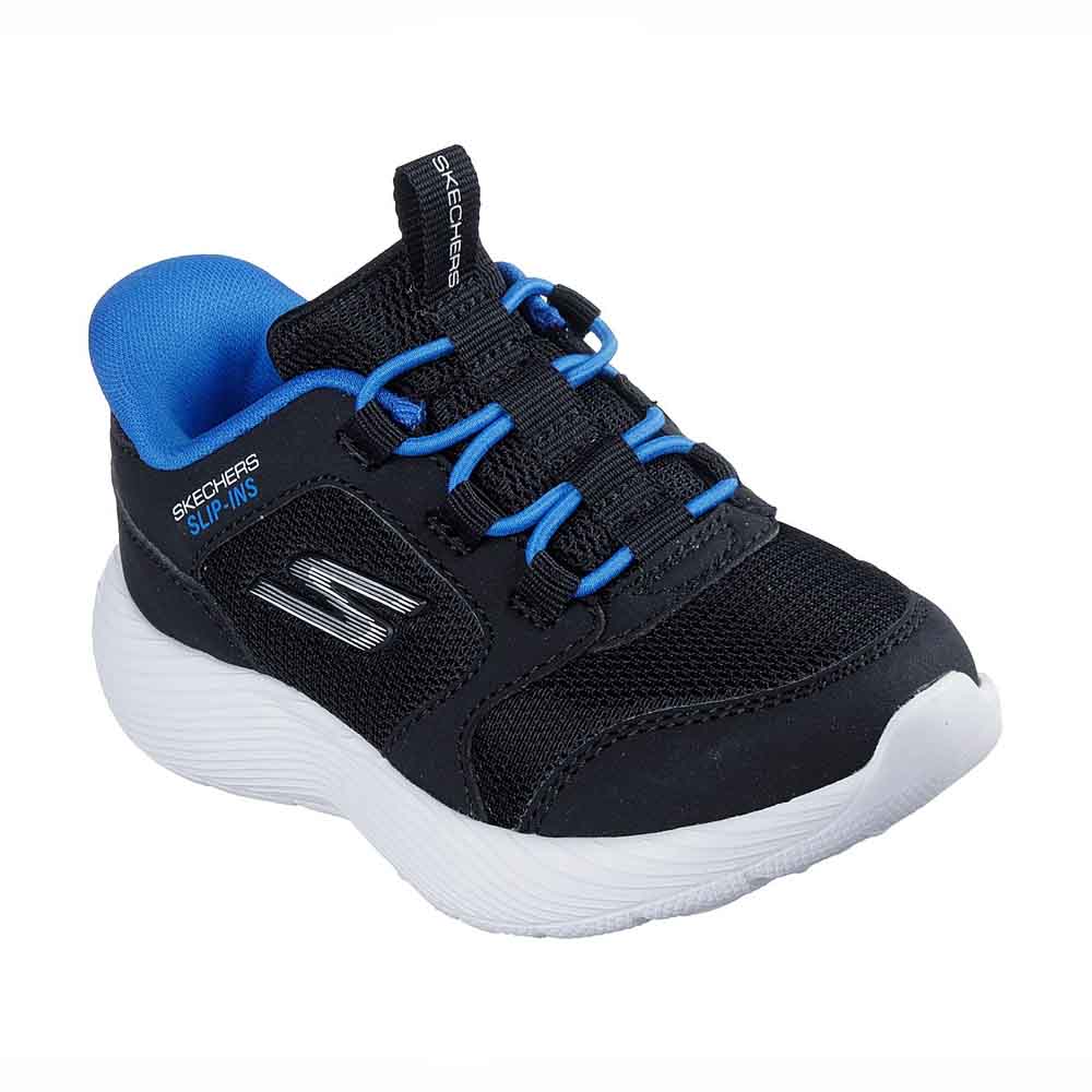 Zapatillas Infantiles Skechers Slip-Ins Dyna-Lite-Turbo-Brisk Buddies Negro