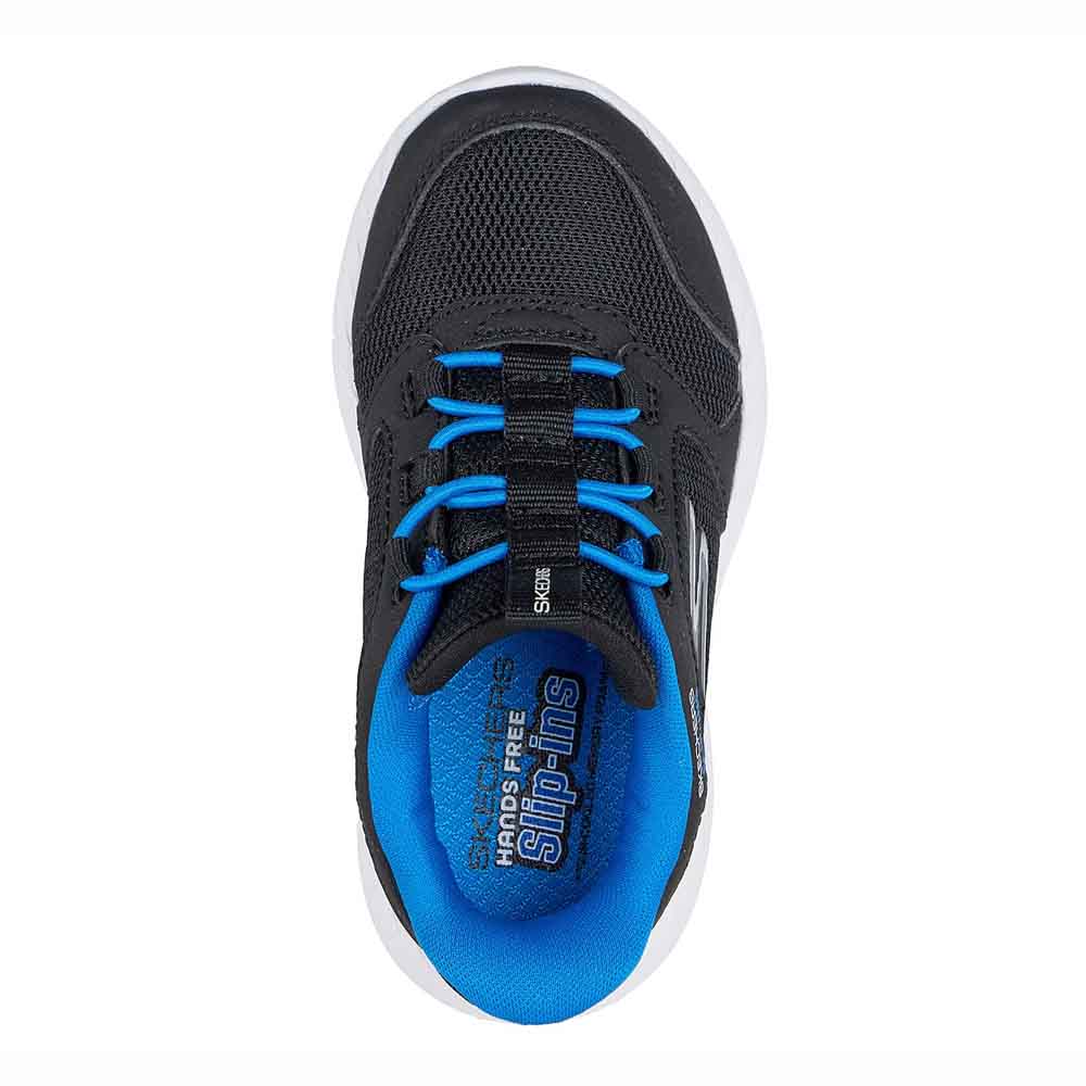 Zapatillas Infantiles Skechers Slip-Ins Dyna-Lite-Turbo-Brisk Buddies Negro