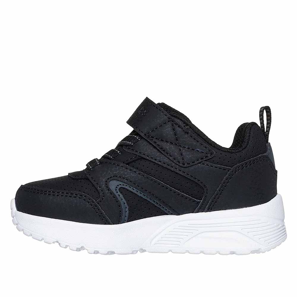 Zapatillas Infantiles Skechers Uno Lite - Echo Surge Negro 403640N-BKW