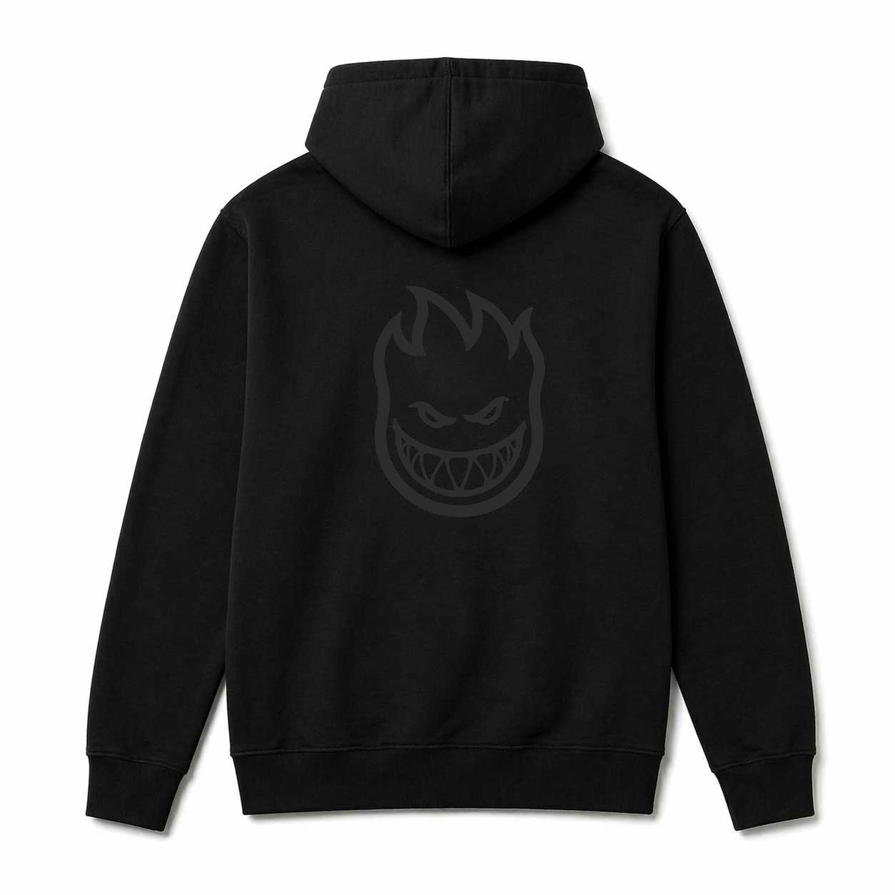 Polerón Full Zipper Hombre Spitfire Grip State Negro