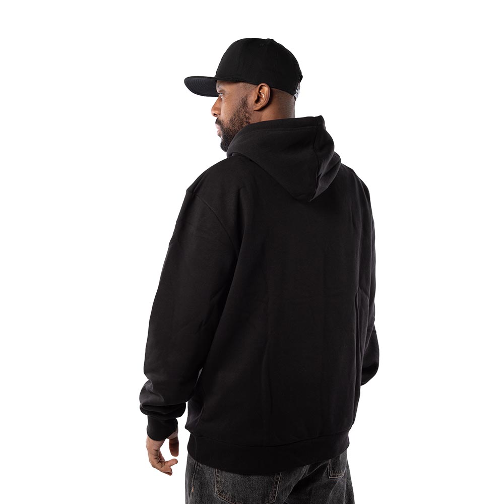 Polerón Hoodie Oversized Hombre Spitfire Grip State Negro