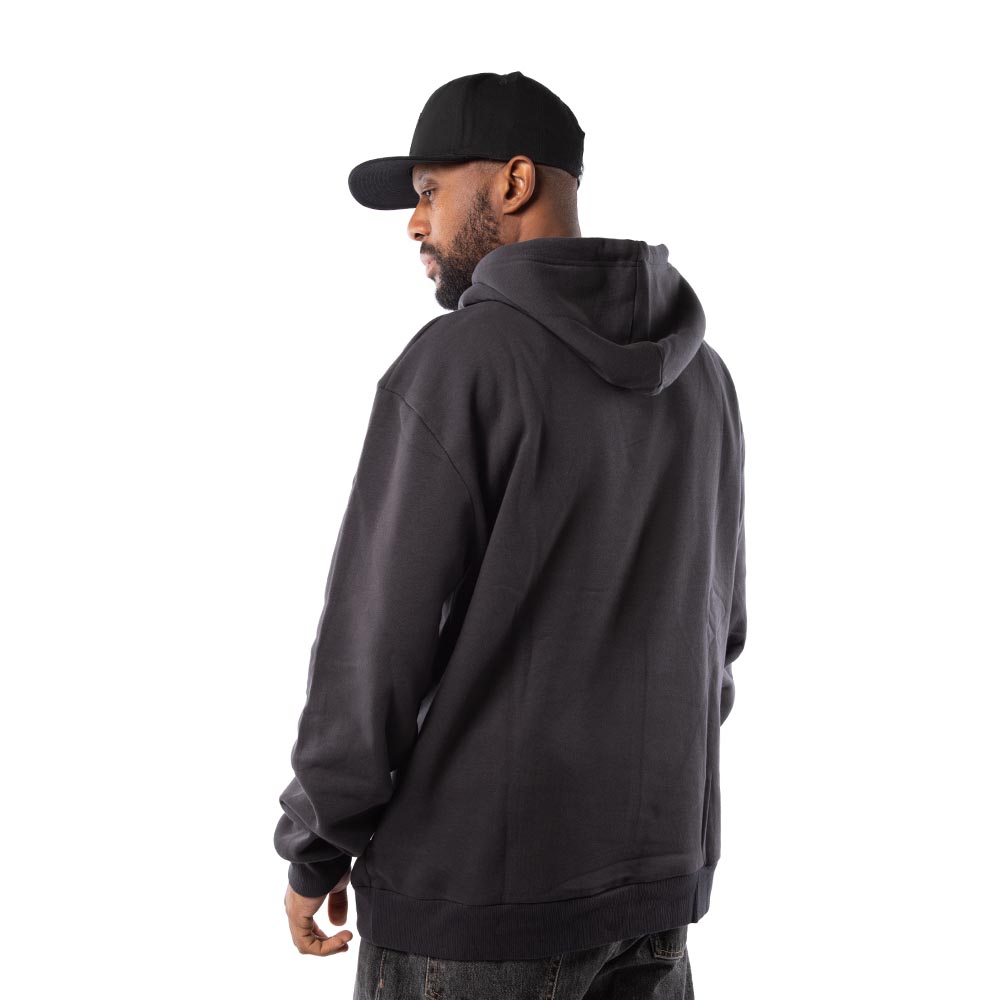 Polerón Hoodie Oversized Hombre Spitfire Grip State Gris