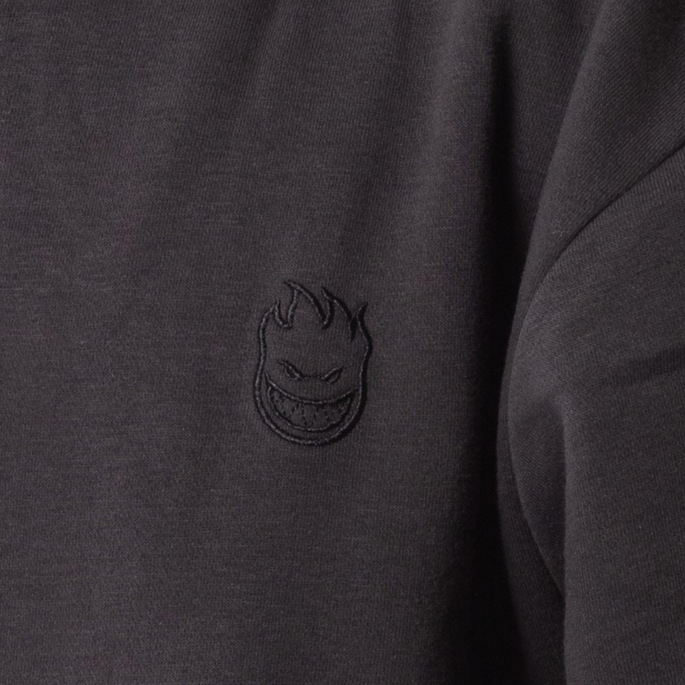 Polerón Hoodie Oversized Hombre Spitfire Grip State Gris