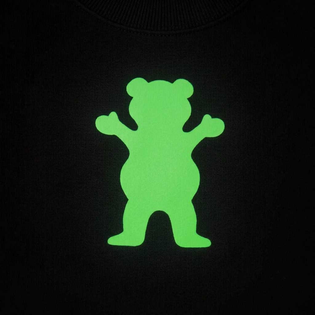 Polera Hombre Grizzly Griptape Og Bear Neon