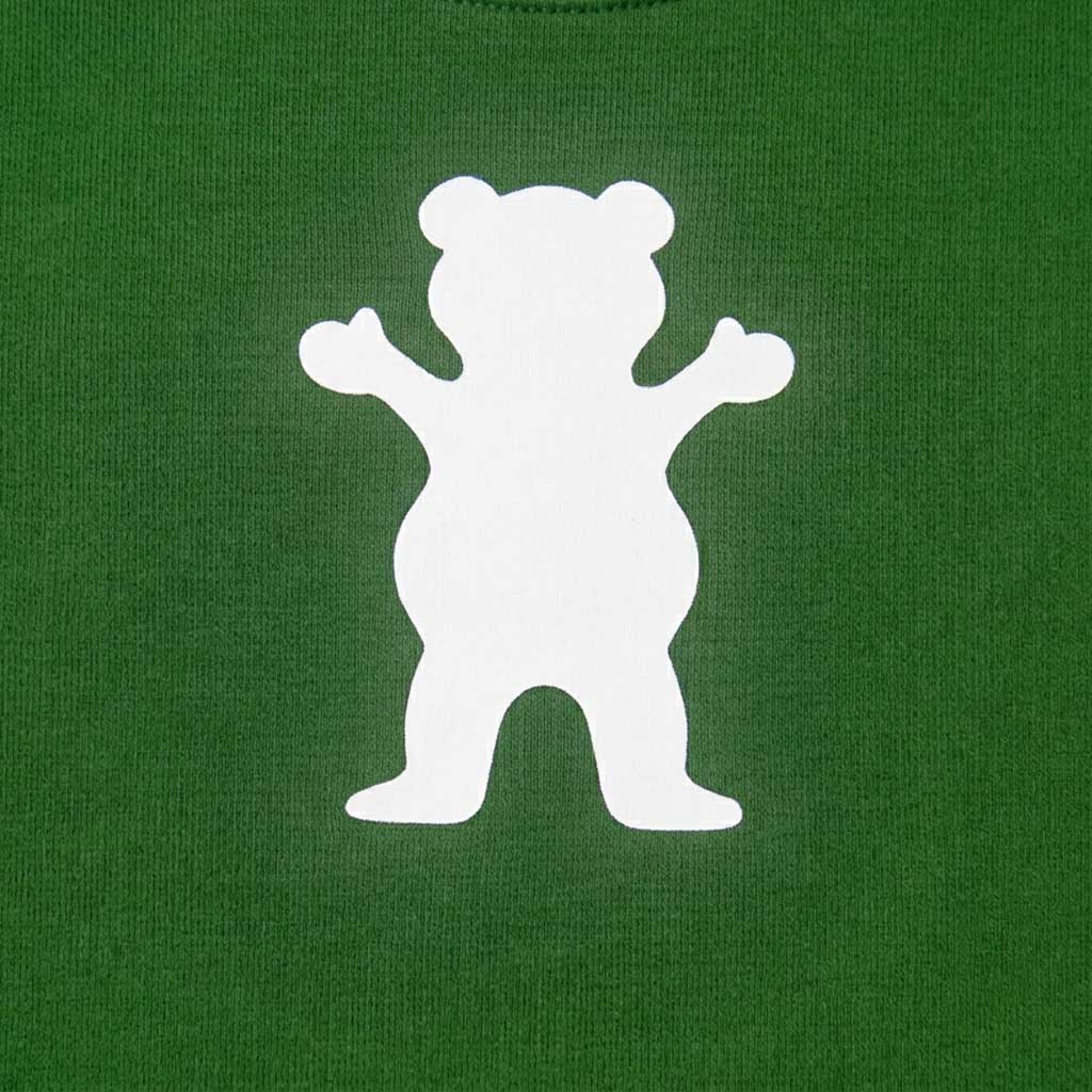 Polera Hombre Grizzly Griptape OG Bear Verde