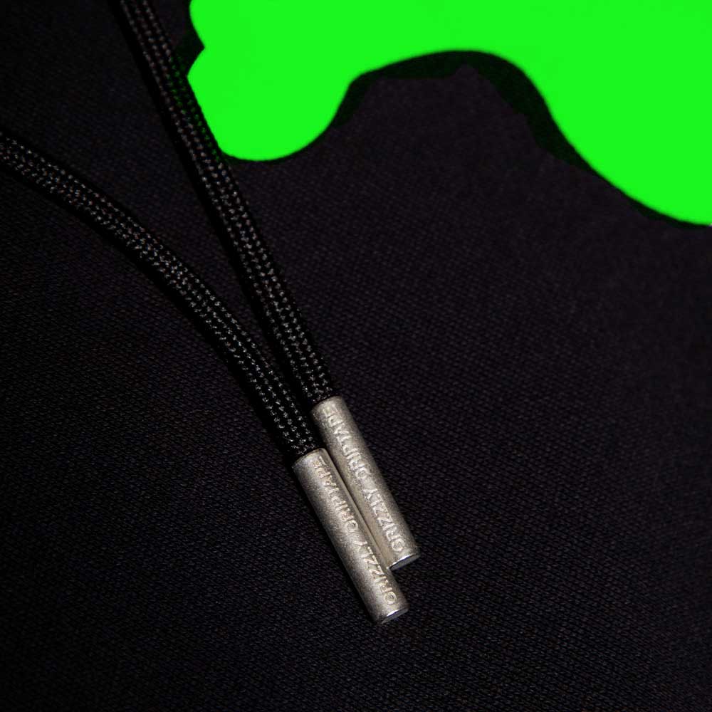 Polerón Hombre Grizzly Griptape OG Bear Negro Verde