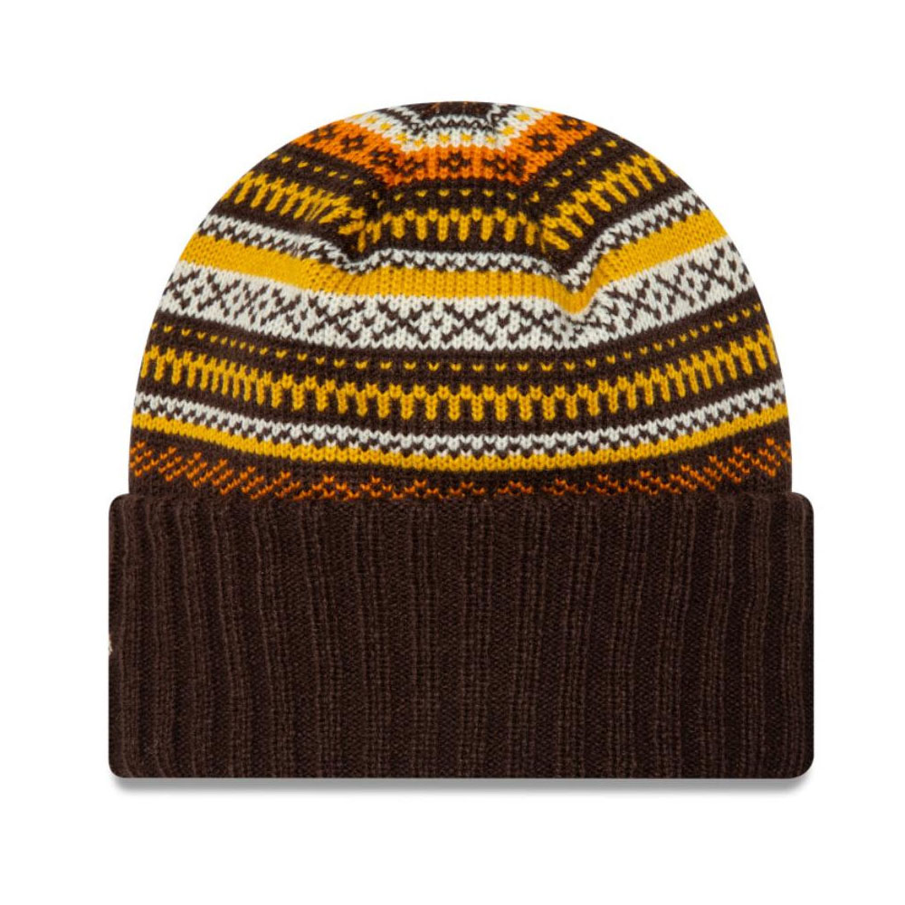 WMNS FAIRISLE BEANIE NEWERA  BRS