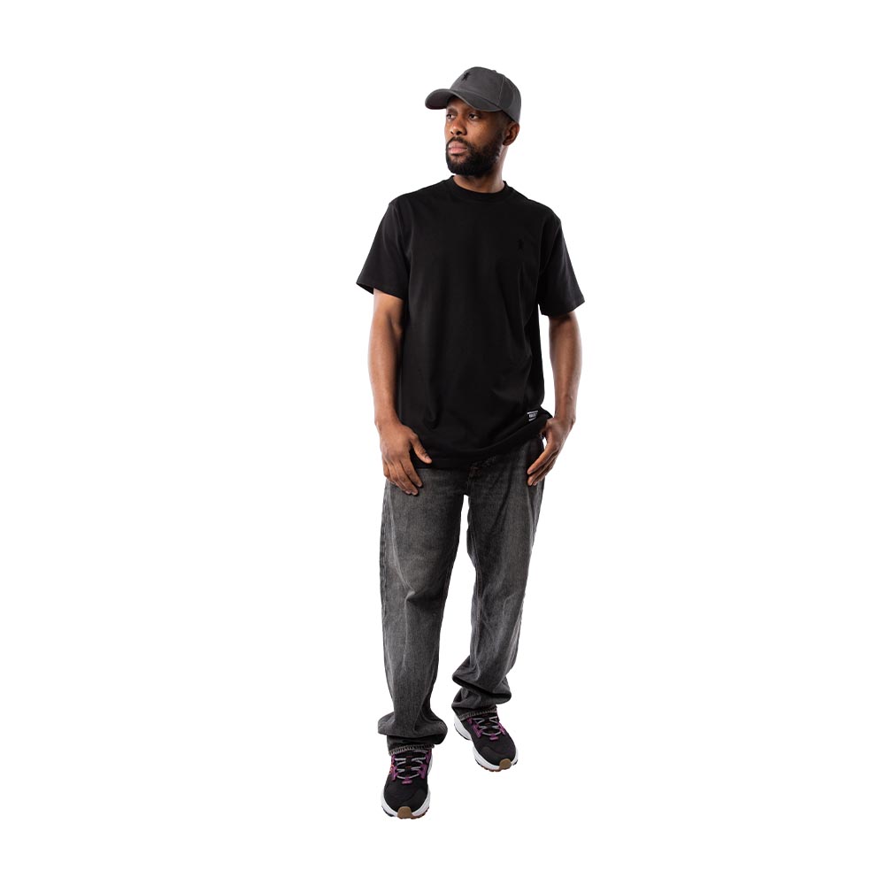 Polera Hombre Grizzly Griptape Embroidered OG Bear All Negro