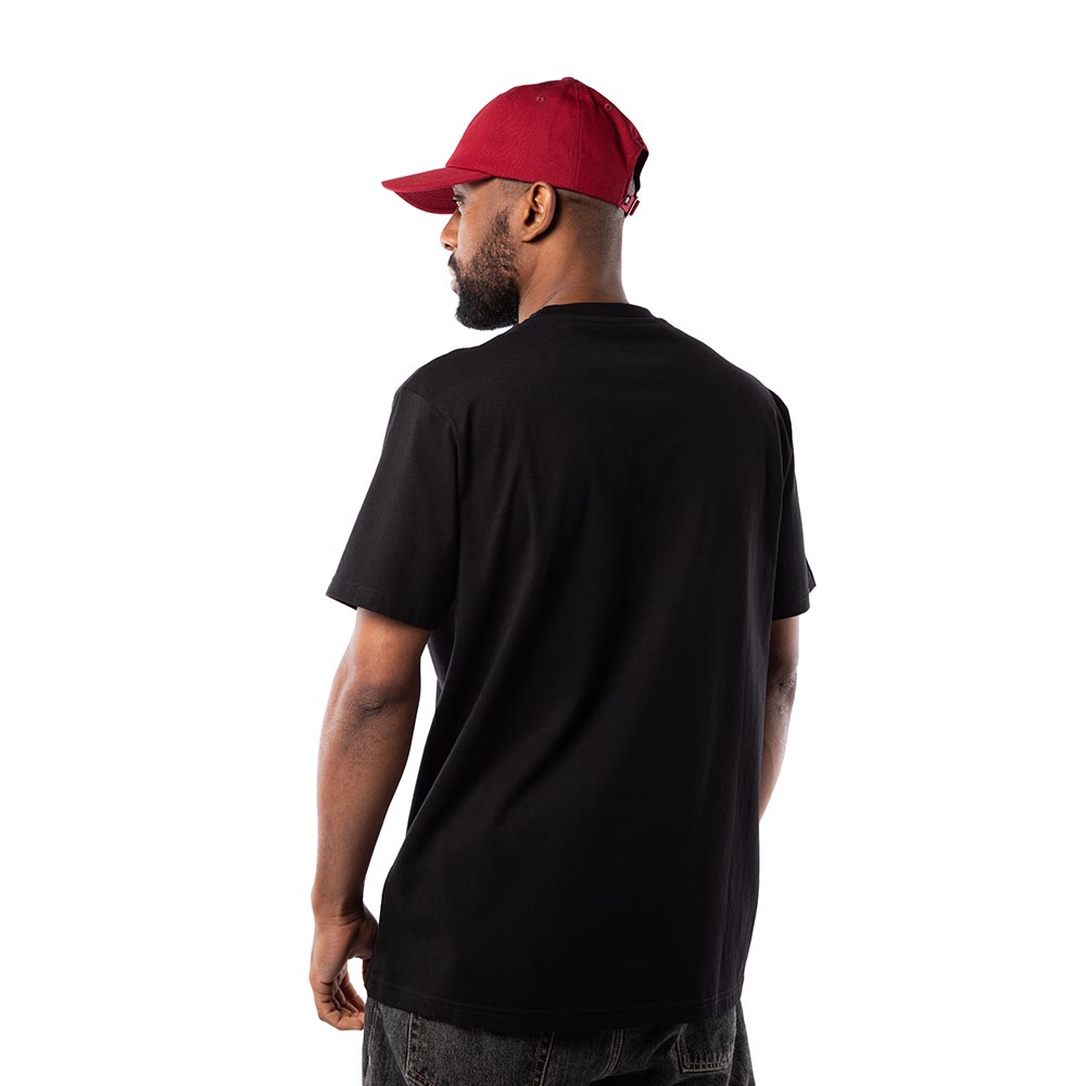 Polera Hombre Grizzly Griptape Embroidered OG Bear Negro Rojo