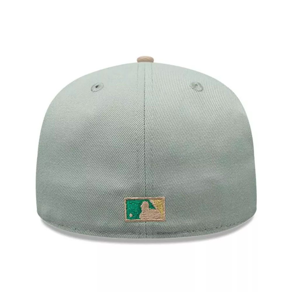Jockey Gorro New Era 59FIFTY New York Yankees MLB Green Camel