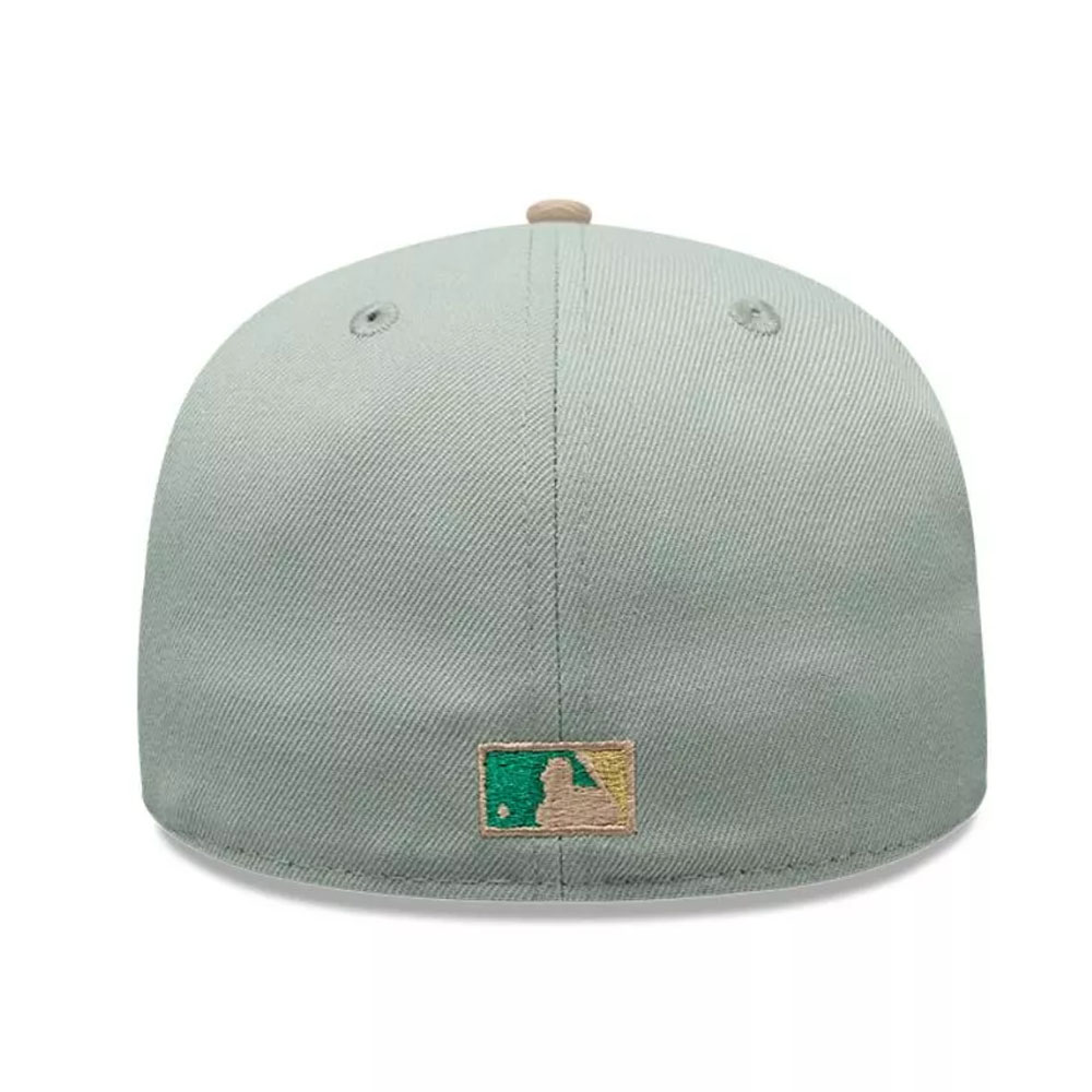 Jockey Gorro New Era 59FIFTY Los Angeles Dodgers MLB Green Camel