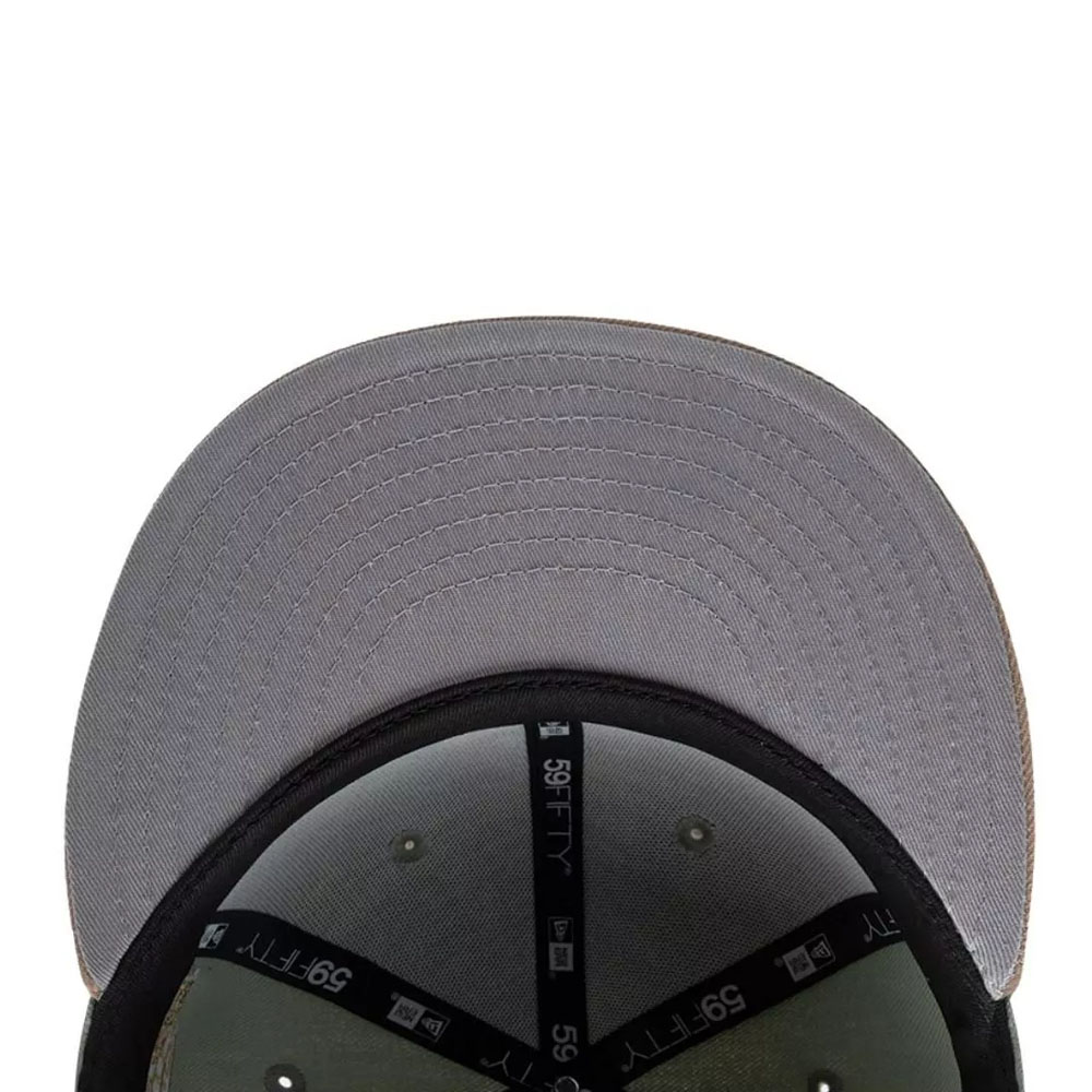 Jockey Gorro New Era 59FIFTY Los Angeles Dodgers MLB Green Camel