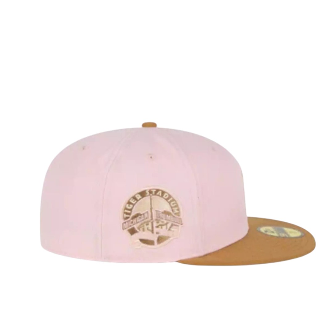 Jockey Gorro New Era 59FIFTY Detroit Tigers MLB Doughnut Pack Pink