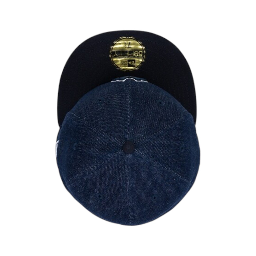 Jockey Gorro New Era 59FIFTY New York Yankees MLB Denim 2Tone