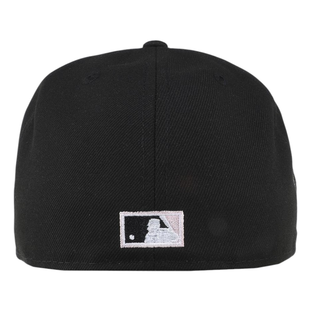 Jockey Gorro New Era 59FIFTY Los Angeles Dodgers 75th Anniversary Chrome Black