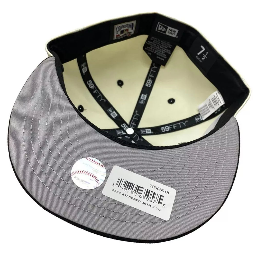 Jockey Gorro New Era 59FIFTY Atlanta Braves MLB