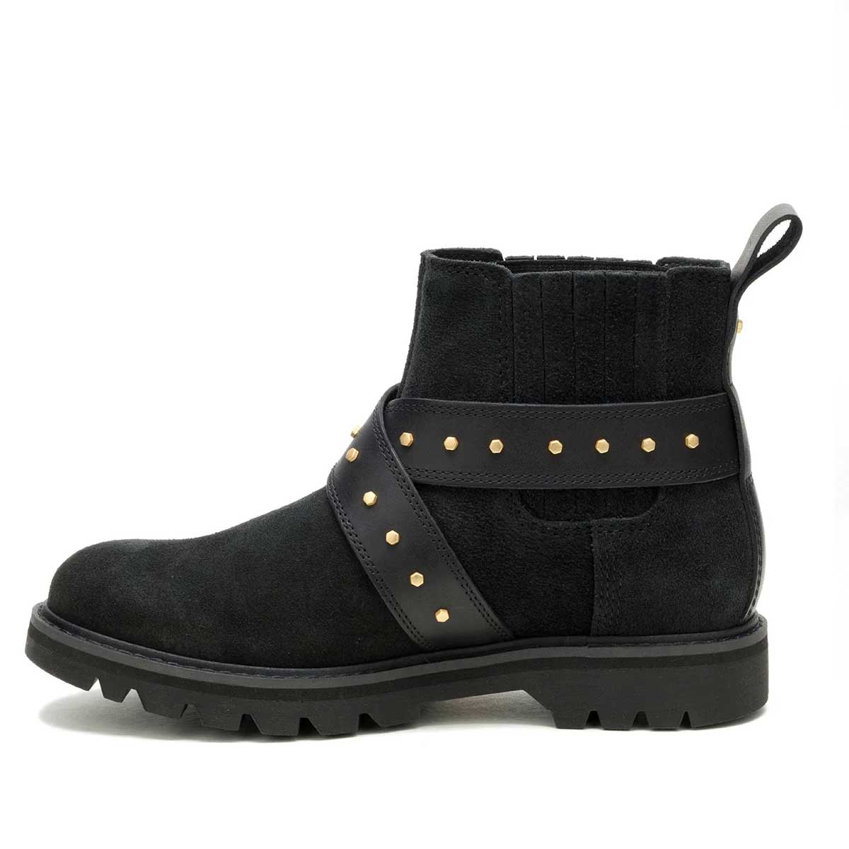 Botin Mujer Grader Embellish Chelsea Negro Cat