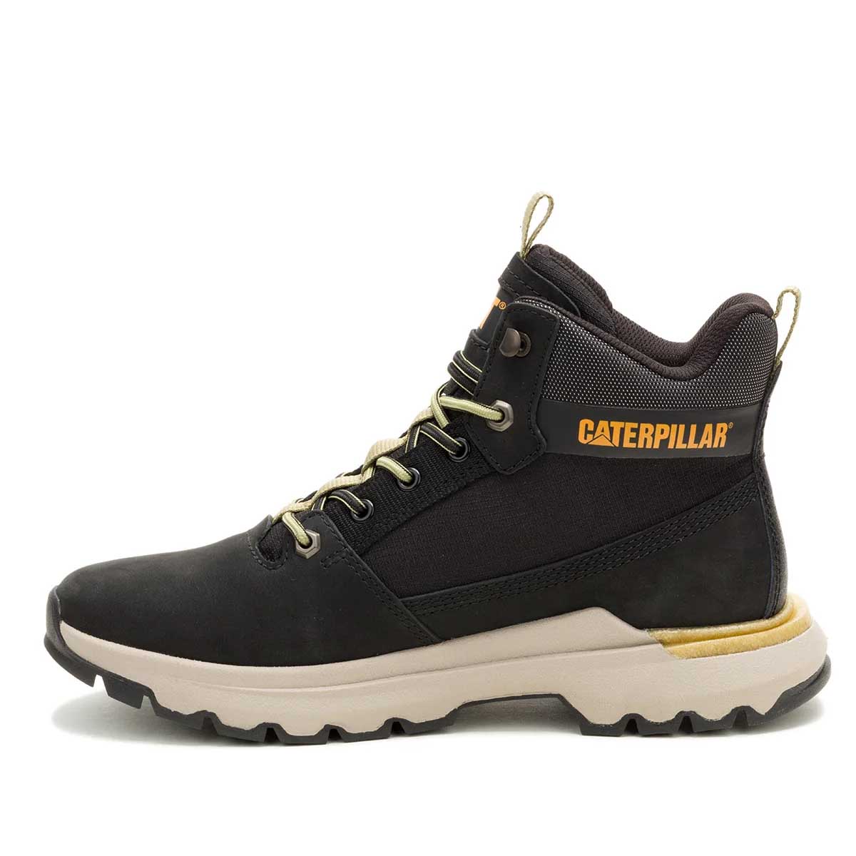 Zapatilla Con Caña Colorado Sneaker Hombre Negra Cat