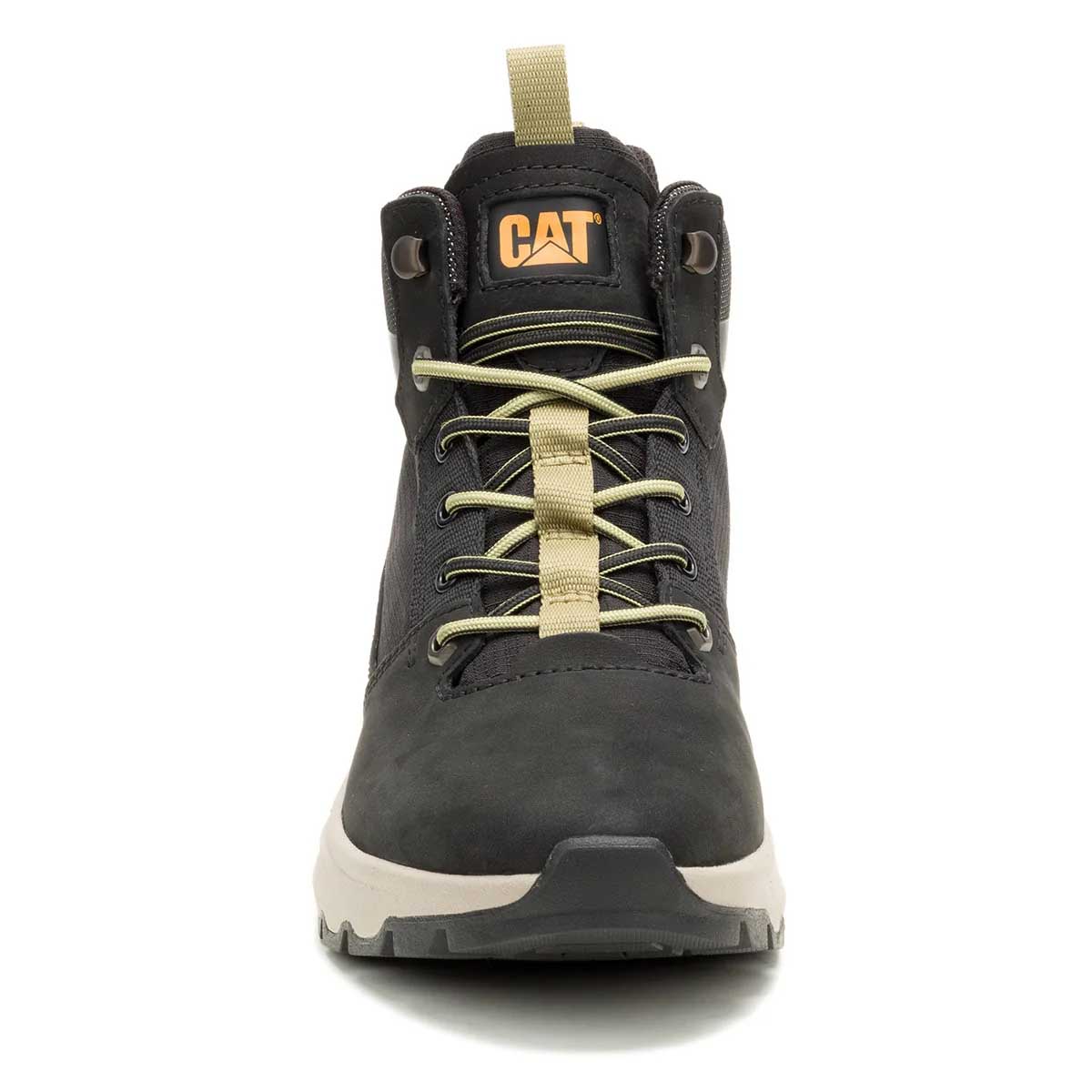 Zapatilla Con Caña Colorado Sneaker Hombre Negra Cat