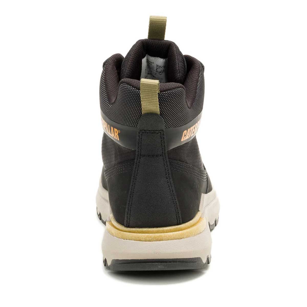 Zapatilla Con Caña Colorado Sneaker Hombre Negra Cat