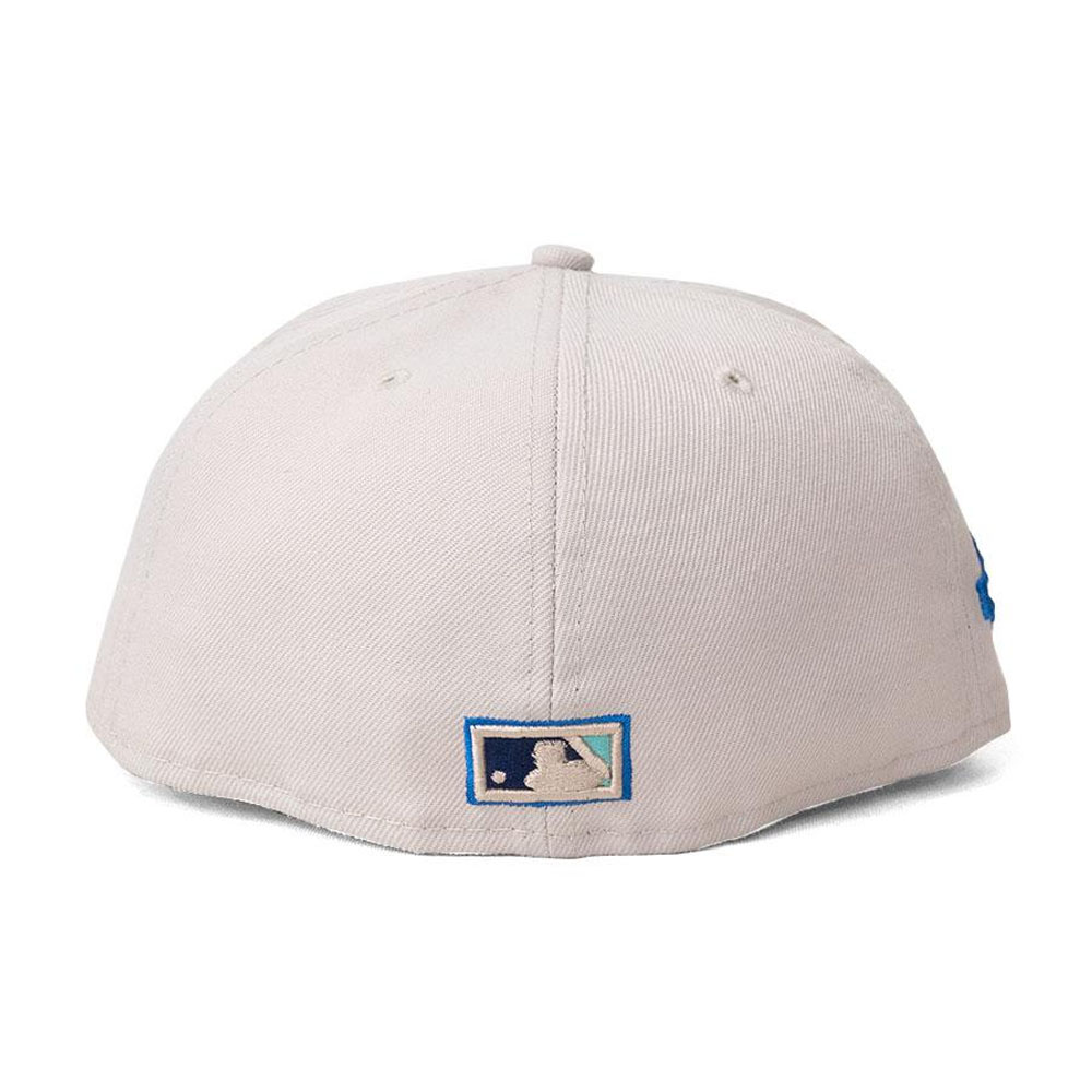 Jockey Gorro New Era 59FIFTY New York Yankees MLB Chrome White Off